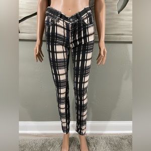 Free people plaid corduroys